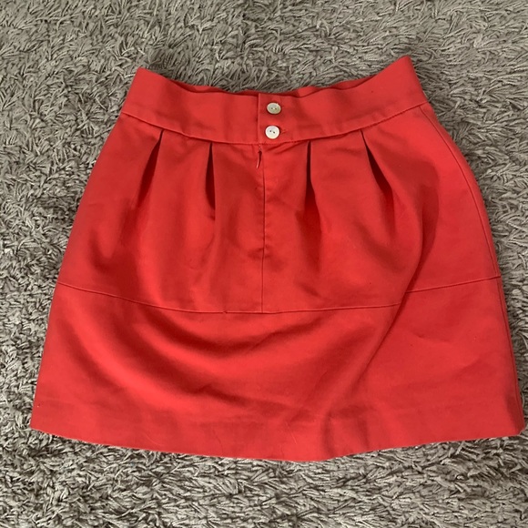 Zara// coral mini skirt size medium - Picture 4 of 4